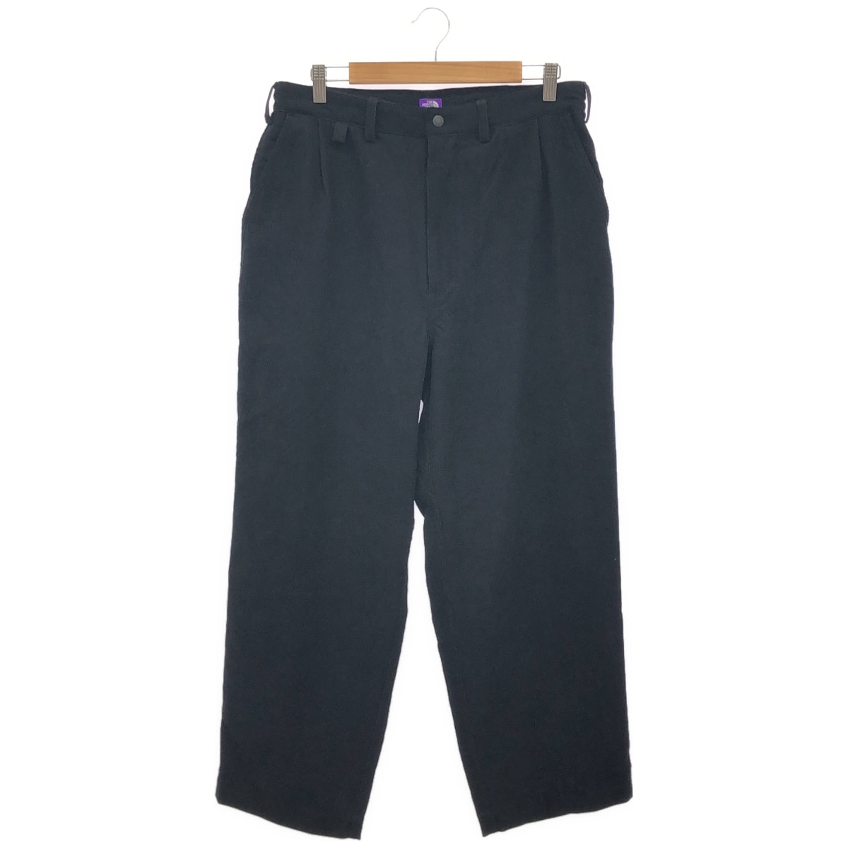 ザ ノースフェイス パープルレーベル 【JOURNAL STANDARD別注】N26FC098 26AW ブラック Cord Wide Tapered Field PT コーデュロイテーパードパンツ 34