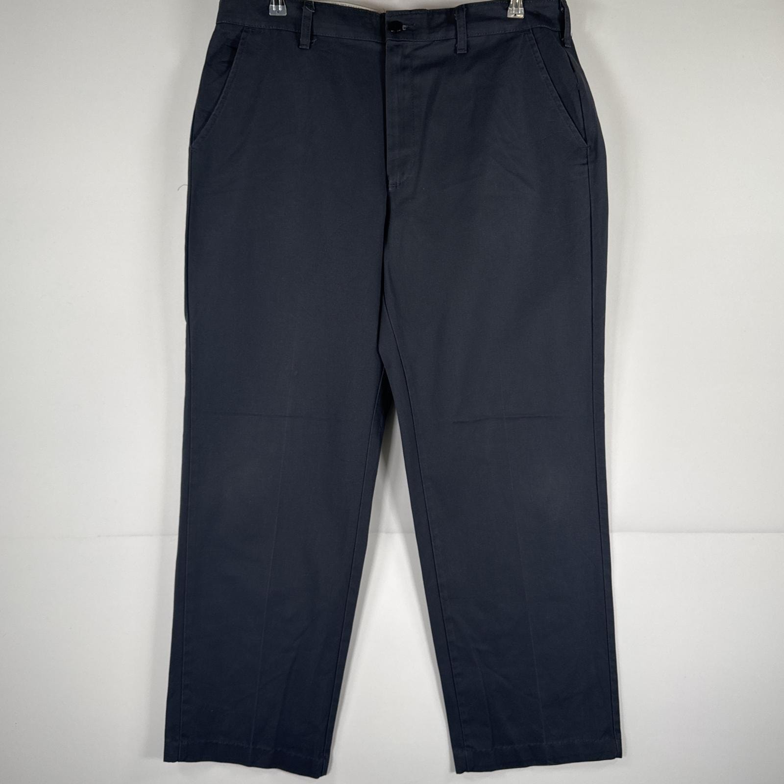 古着 レッドキャップ RED KAP ワークパンツ ストレート 作業着 ワンポイント 刺繍 w38  グレー メンズ