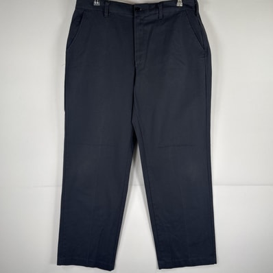 古着 レッドキャップ RED KAP ワークパンツ ストレート 作業着 ワンポイント 刺繍 w38 グレー メンズ