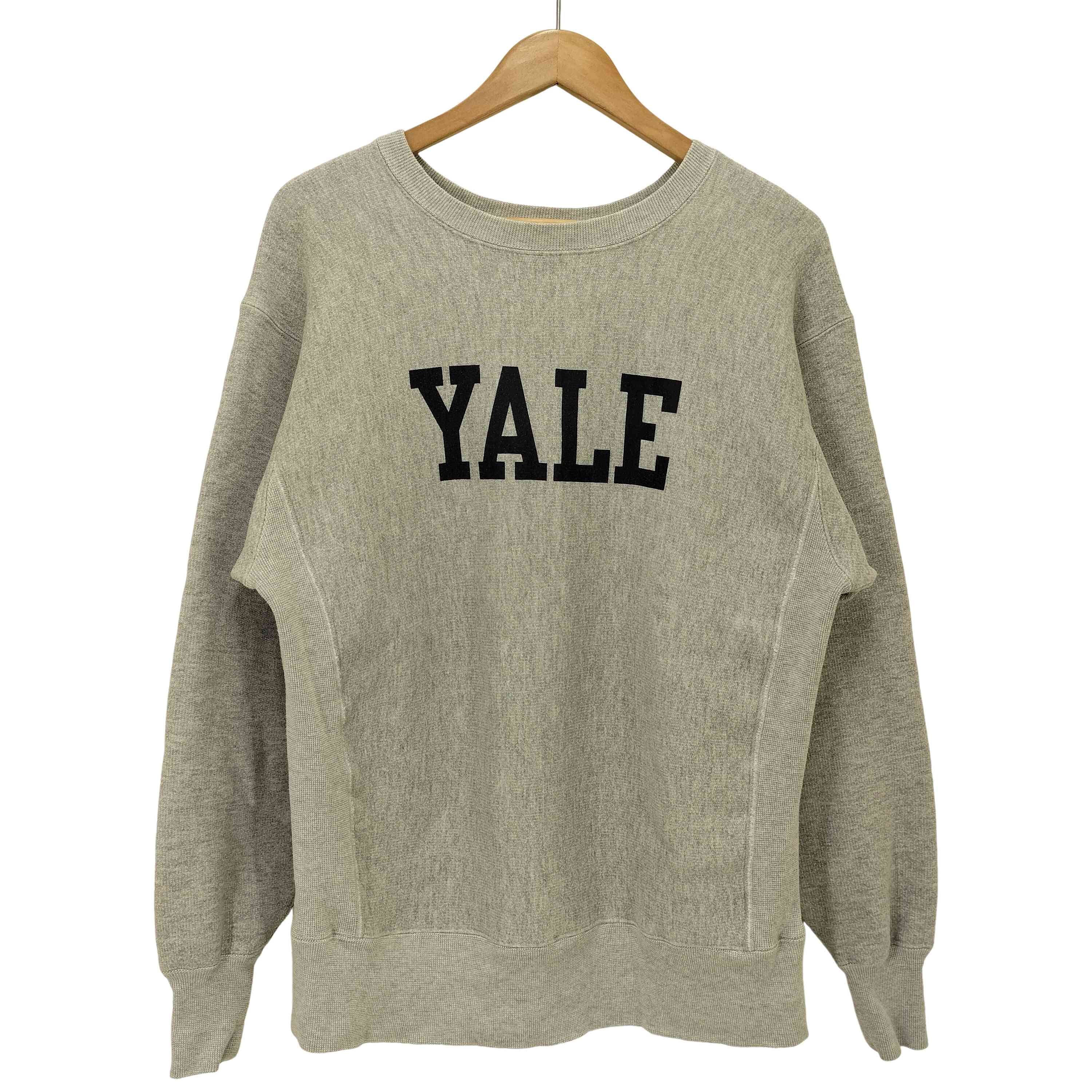 TRUE TO ARCHIVES REVERSE WEAVE CREW NECK SWEAT YALE 復刻 日本製 リバースウィーブ【1143134814255】