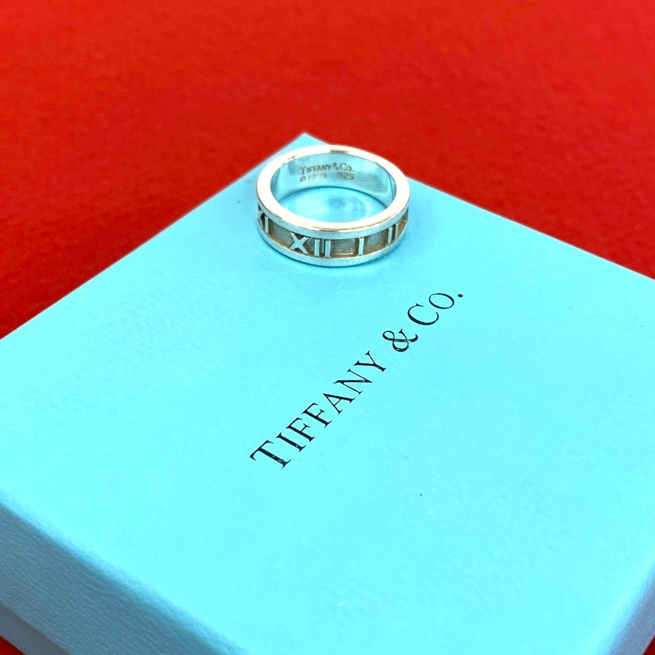 TIFFANY&Co. ティファニー アトラス リング シルバー925 リング・指輪 11号 シルバー
 74458