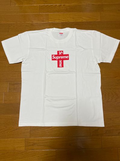 Supreme Cross Box Logo Tee "White"
