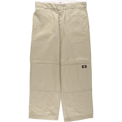古着 ディッキーズ Dickies Loose Fit ダブルニー ワークパンツ メンズw37相当/eaa659677