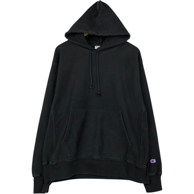 古着 チャンピオン Champion REVERSE WEAVE リバースウィーブ 目無し 無地 ブランクスウェットシャツ パーカー メンズL相当/eaa645447