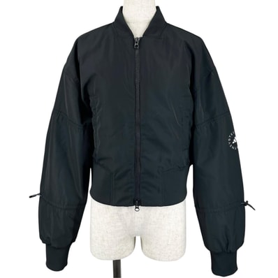 未使用品 アディダスバイステラマッカートニー Woven Bomber Cropped S JF6030