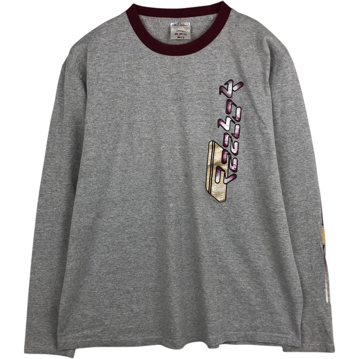 古着 リーボック Reebok ロングTシャツ ロンT メンズL相当/eaa630623