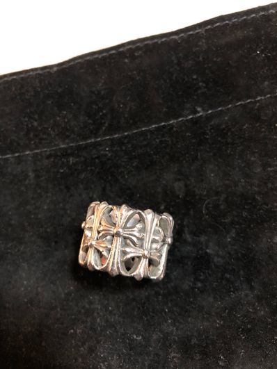 Chrome Hearts Cemetery Cross Ring "Silver"