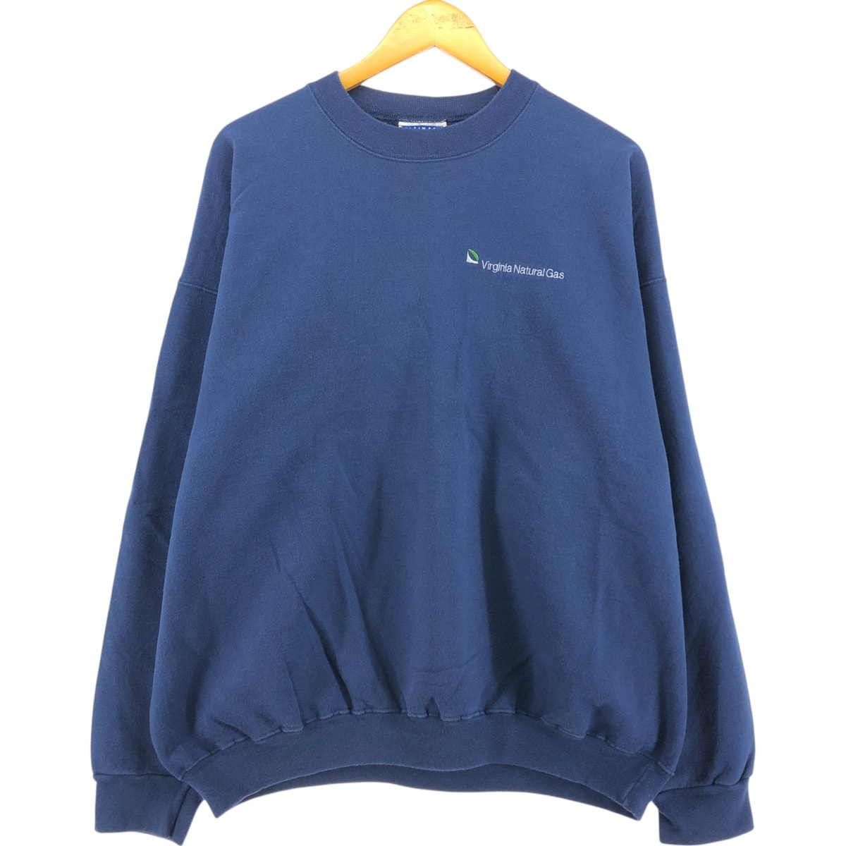 古着 90年代 ヘインズ Hanes Virginia Natural Gas アドバタイジング スウェットシャツ トレーナー メンズXL相当 ヴィンテージ/eaa455010