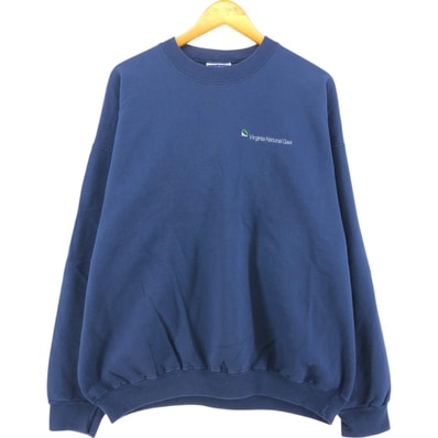 古着 90年代 ヘインズ Hanes Virginia Natural Gas アドバタイジング スウェットシャツ トレーナー メンズXL相当 ヴィンテージ/eaa455010