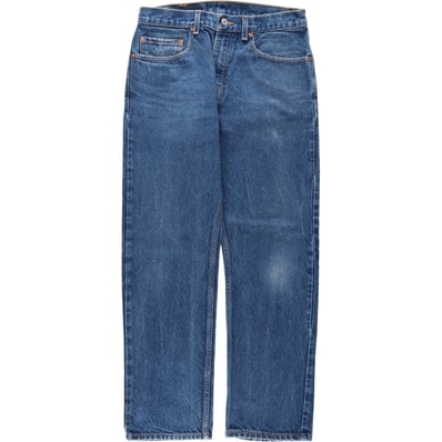 古着 00年代 リーバイス Levi's 505 REGULAR FIT STRAIGHT LEG テーパードデニムパンツ メンズw30相当/eaa663627