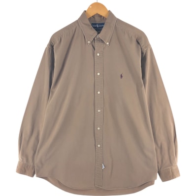 古着 ラルフローレン Ralph Lauren 長袖 ボタンダウンシャツ メンズL相当/eaa526255