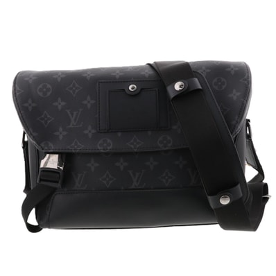 【再値下げ】LOUIS VUITTON ルイ・ヴィトン モノグラム メッセンジャー・ヴォワヤージュPM ショルダーバッグ M40511 PVCコーティングキャンバス モノグラムエクリプス メンズ【中古】