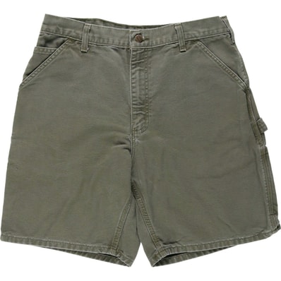 古着 カーハート Carhartt ORIGINAL FIT ダック地ペインターショーツ ショートパンツ メンズw34相当/eaa620681