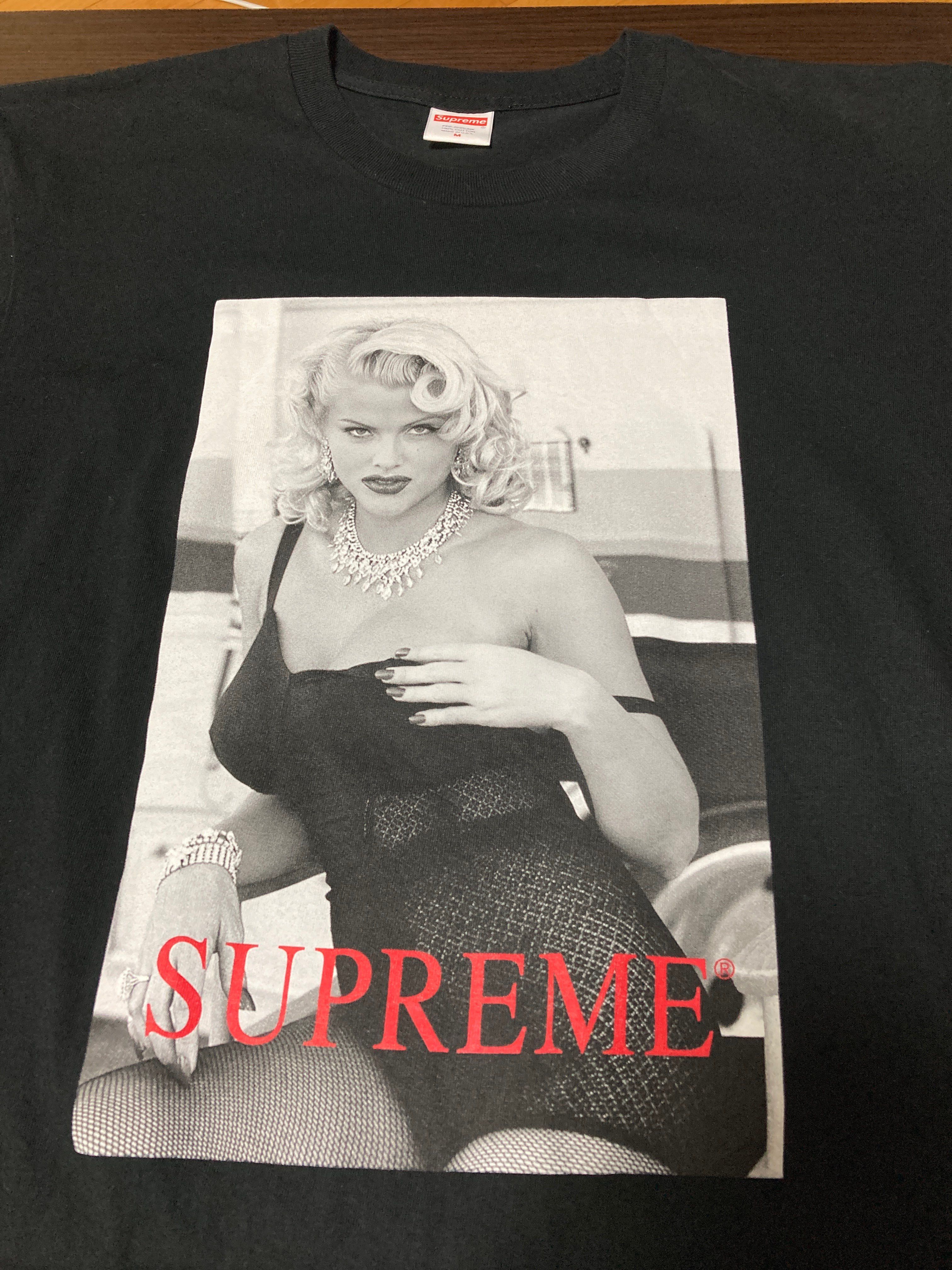 Supreme Anna Nicole Smith Tee "Black"