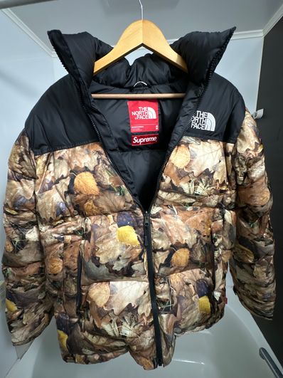 Supreme x The North Face Leaves Nuptse Jacket "Leaves"