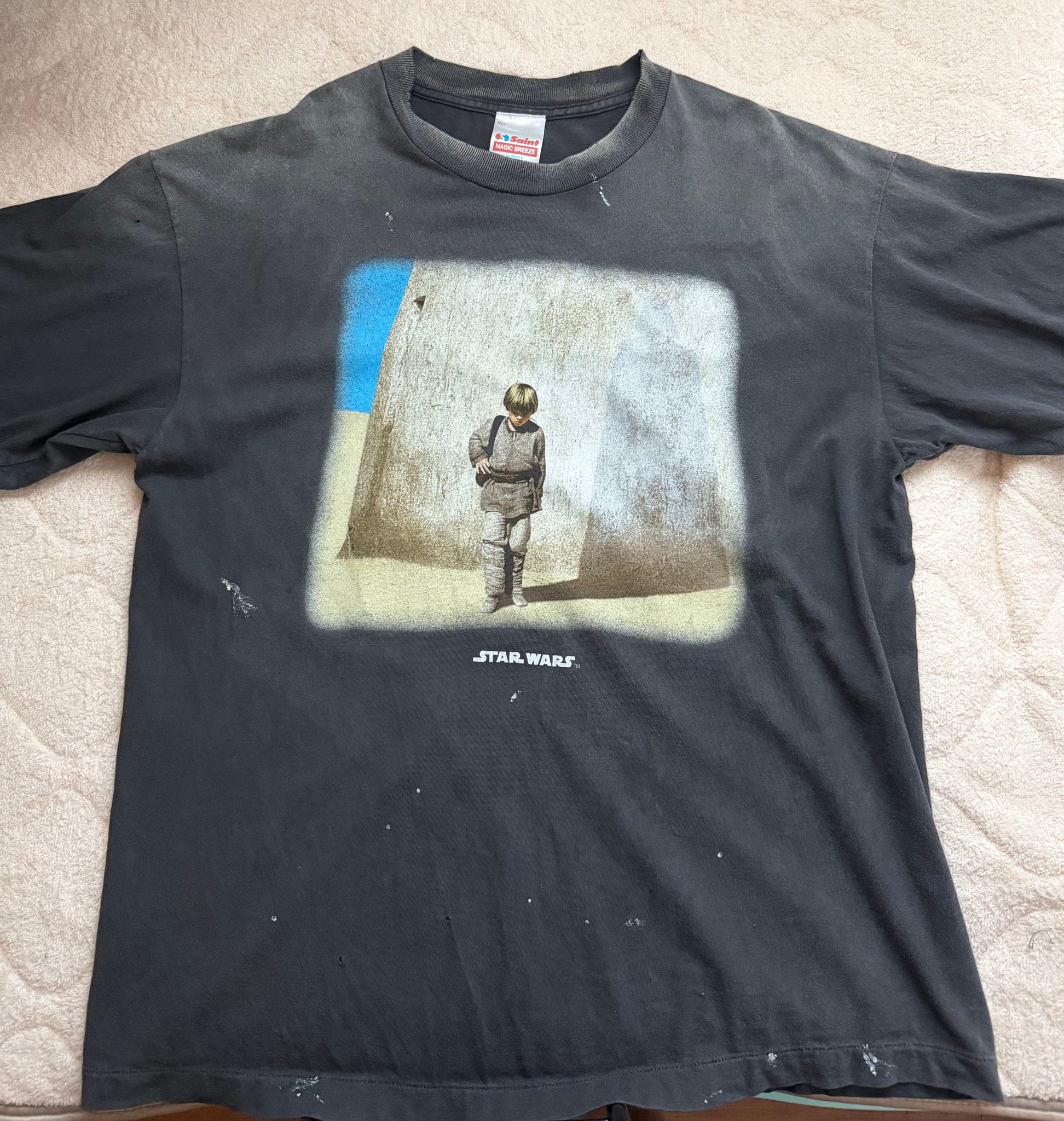 SAINT Mxxxxxx x SATR WARS SS Tee Anakin "Black" 