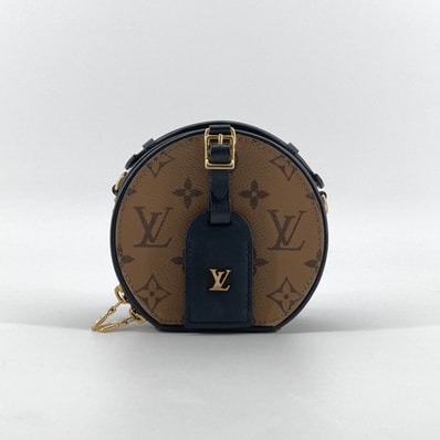 LOUIS VUITTON(ルイ・ヴィトン) ミニポワットシャポー モノグラム ハードケース仕様 クロスボディ M68276 ハンドバッグ ベージュ