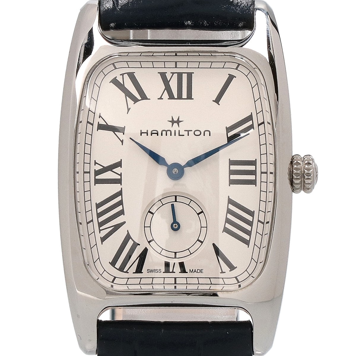 ハミルトン 【美品】H13421611 アメリカン クラシック Boulton Small Second Quartz