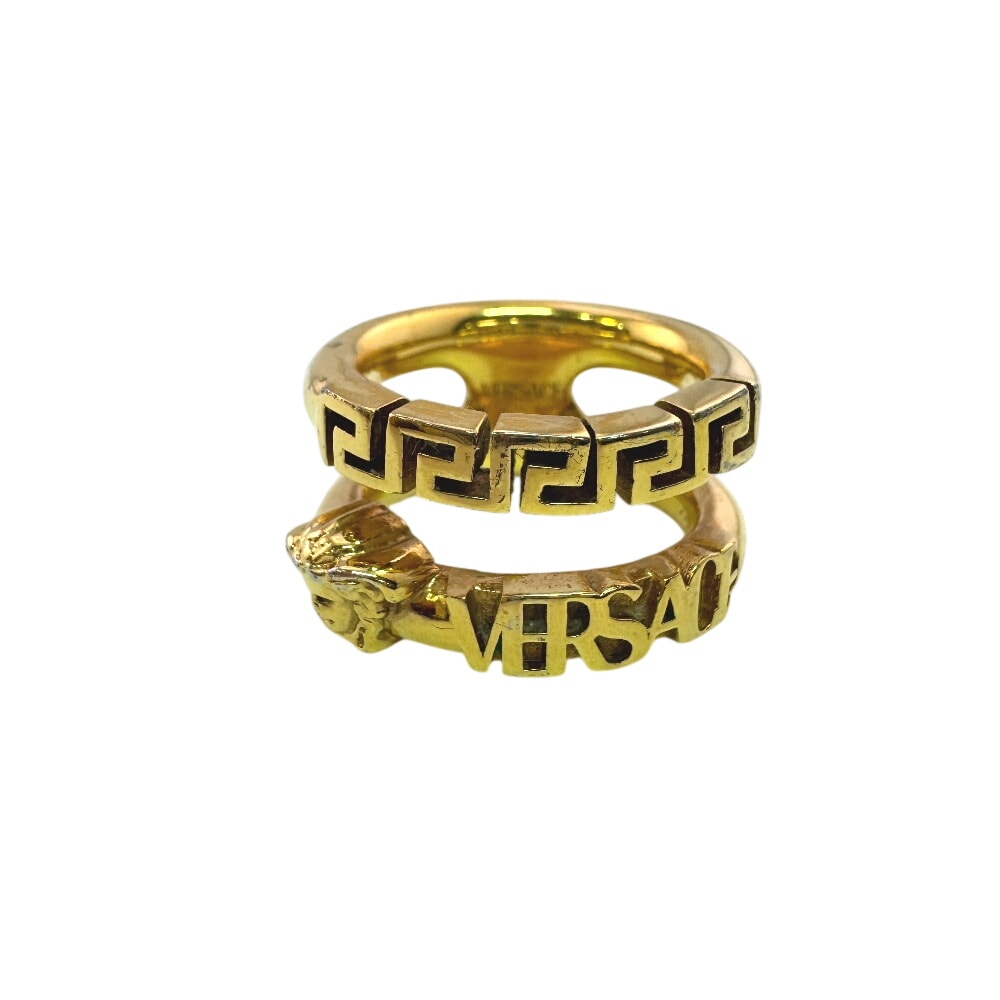 ヴェルサーチ VERSACE リング・指輪 メデューサ ゴールド