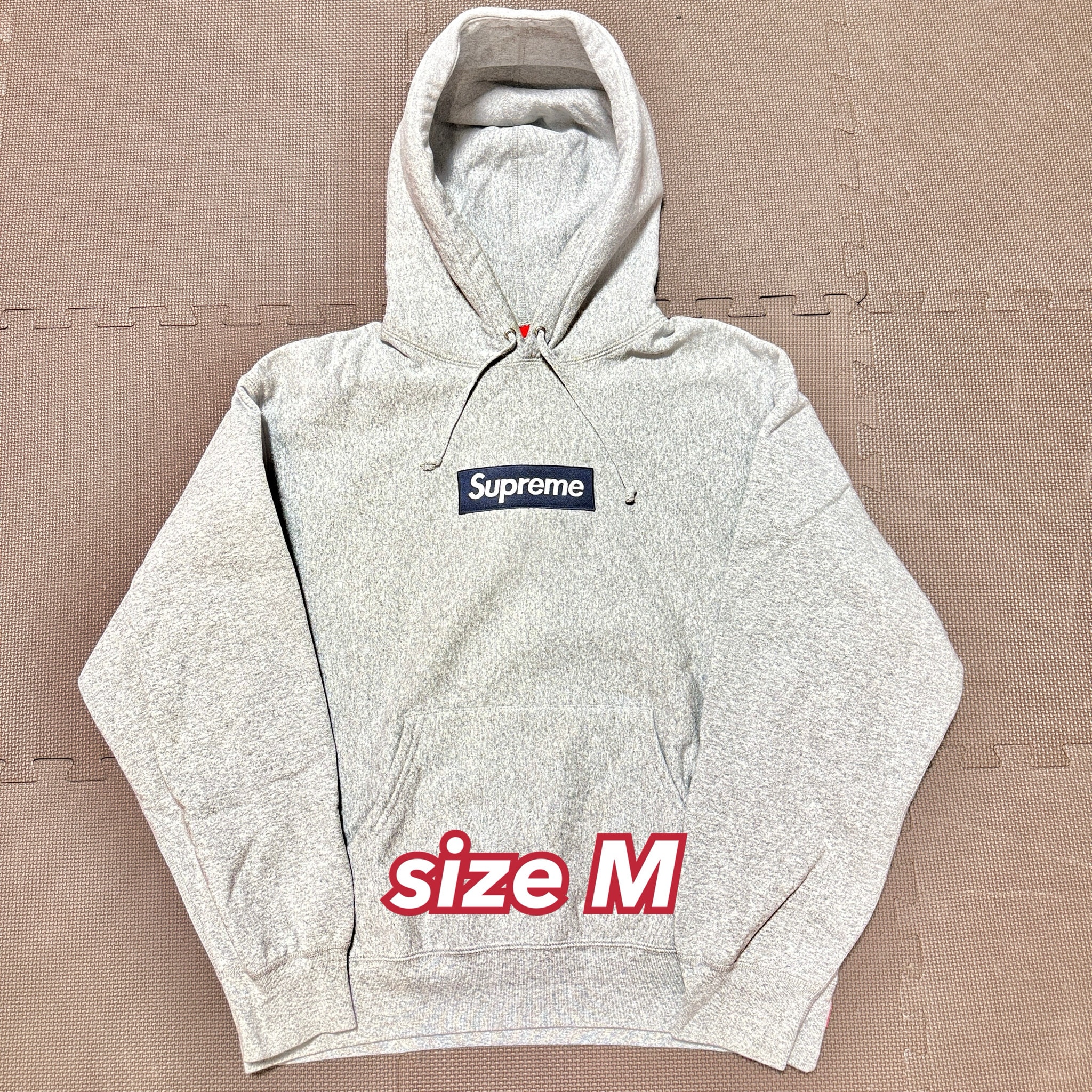 Supreme Box Logo Hooded Sweatshirt (25FW) "Heather Grey"
