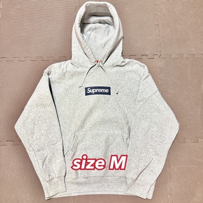 Supreme Box Logo Hooded Sweatshirt (25FW) "Heather Grey"