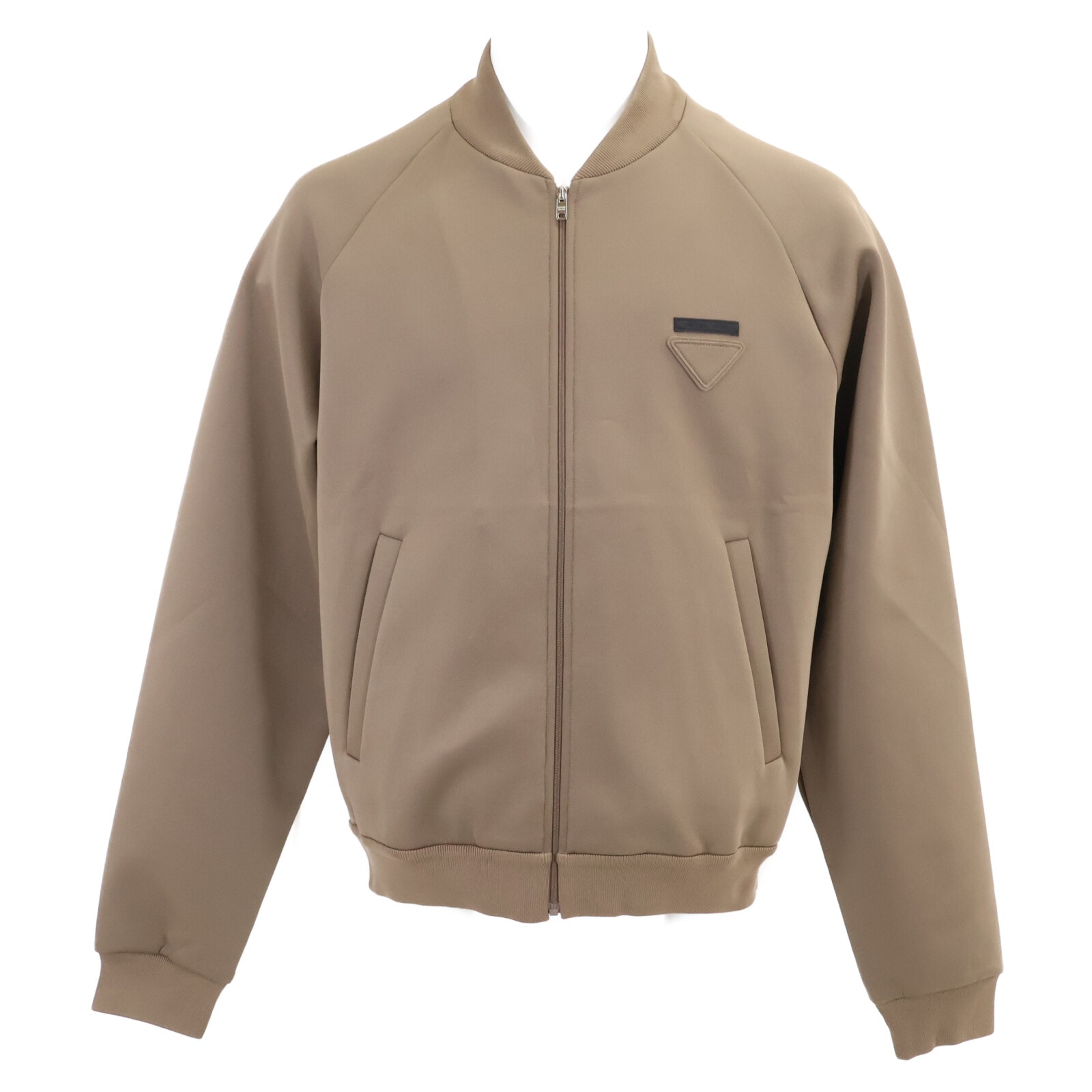 プラダ 【新品同様/国内正規/25年製】UJL40C テクニカル フリース ブルゾン M
