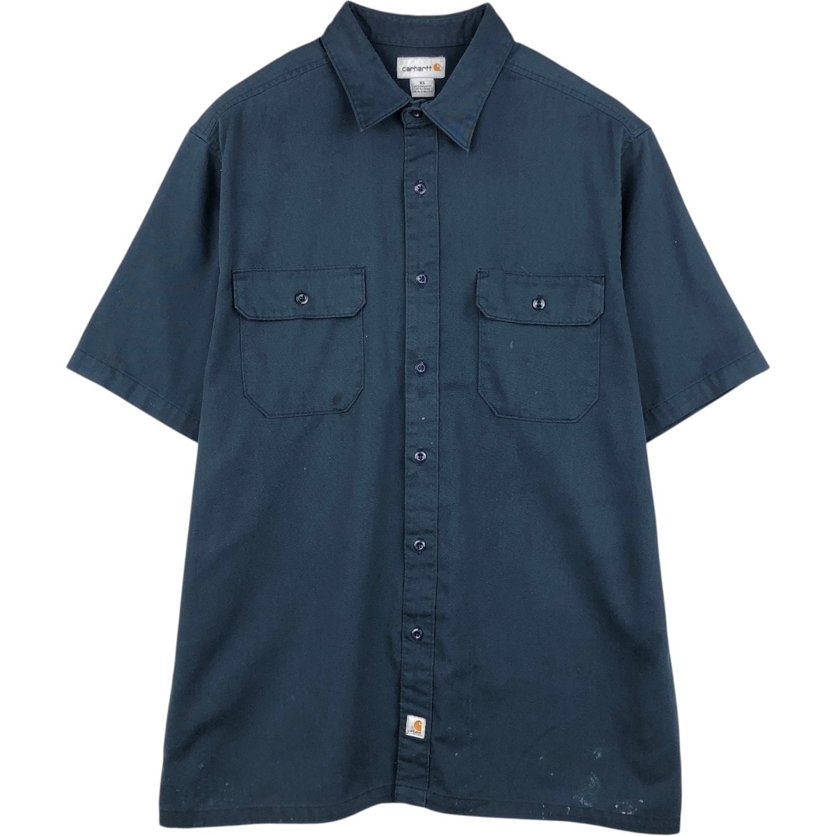 古着 カーハート Carhartt 半袖 ワークシャツ ボックスシャツ メンズXL相当/eaa658070