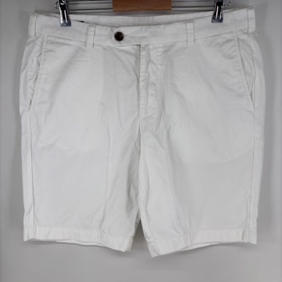 古着 ブルックスブラザーズ Brooks Brothers パンツ チノ ジップフライ ショーツ ハーフ 半ズボン w36 ホワイト系 無地 メンズ