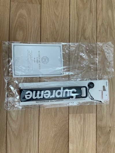 Supreme x Matador Waterproof Pill Case "Black"