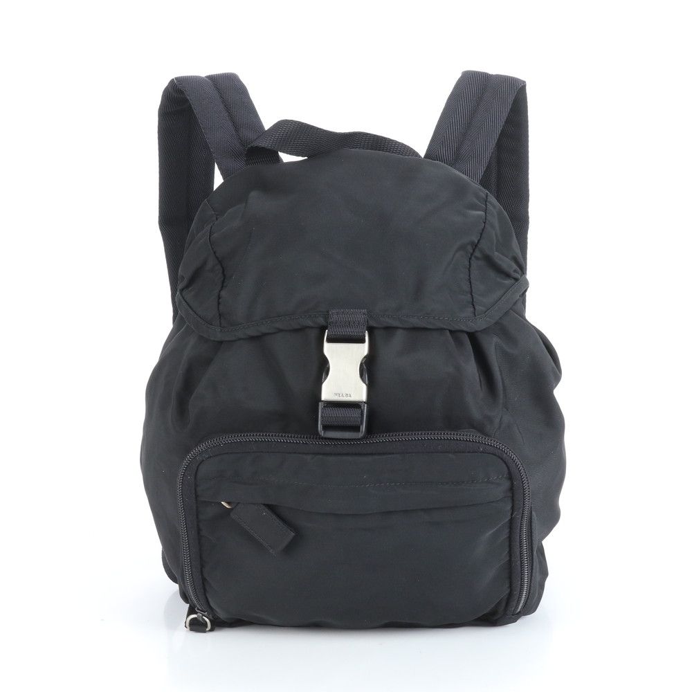 ■極美品 プラダ テスート ナイロン三角ロゴリュックサック
