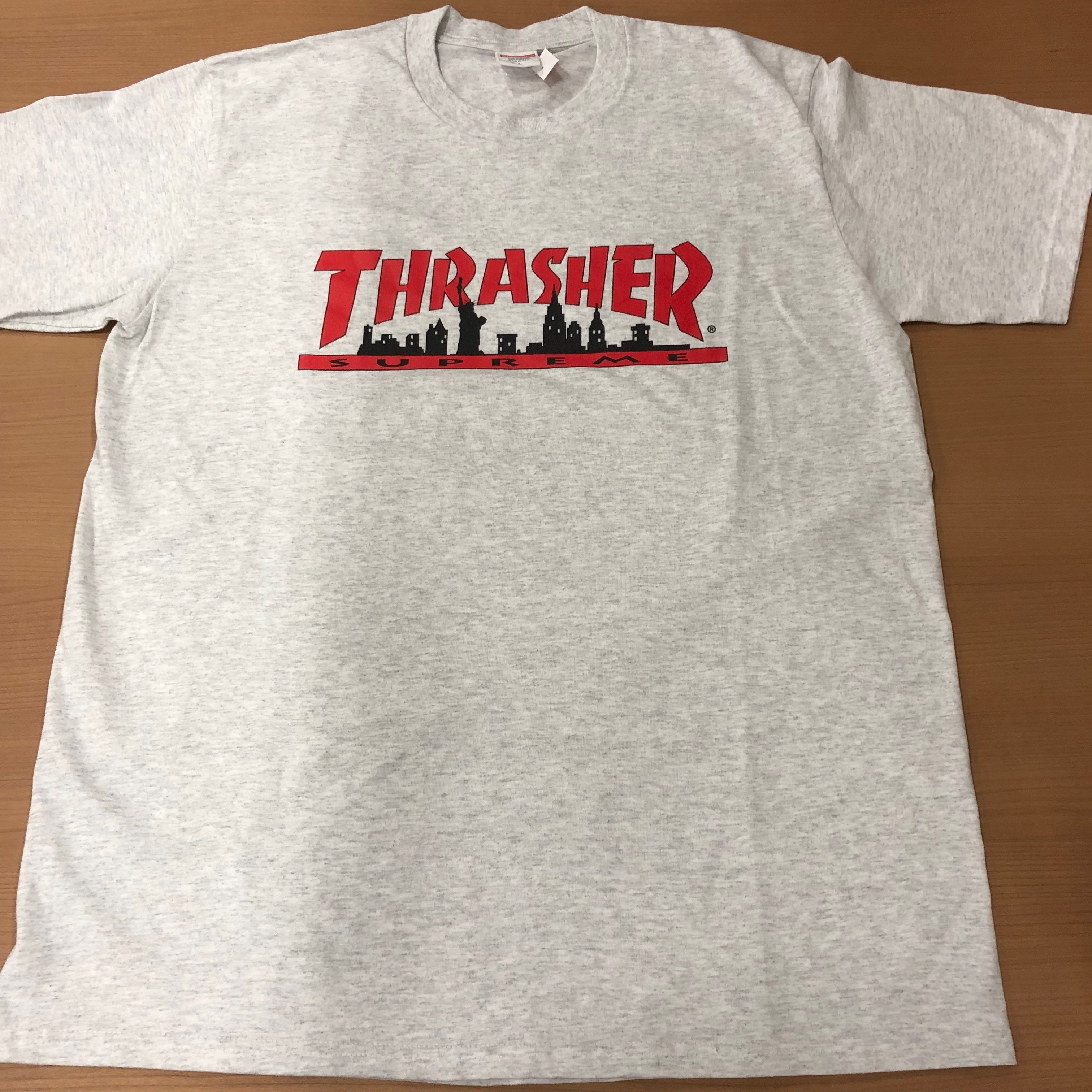 Supreme / Thrasher® Skyline Tee "Ash Grey"