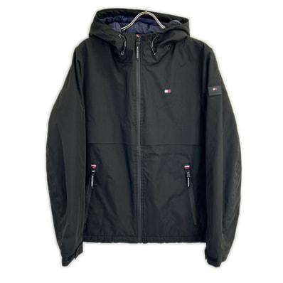 トミーヒルフィガー 1522351 ブラック 中綿 マウンテンパーカー S