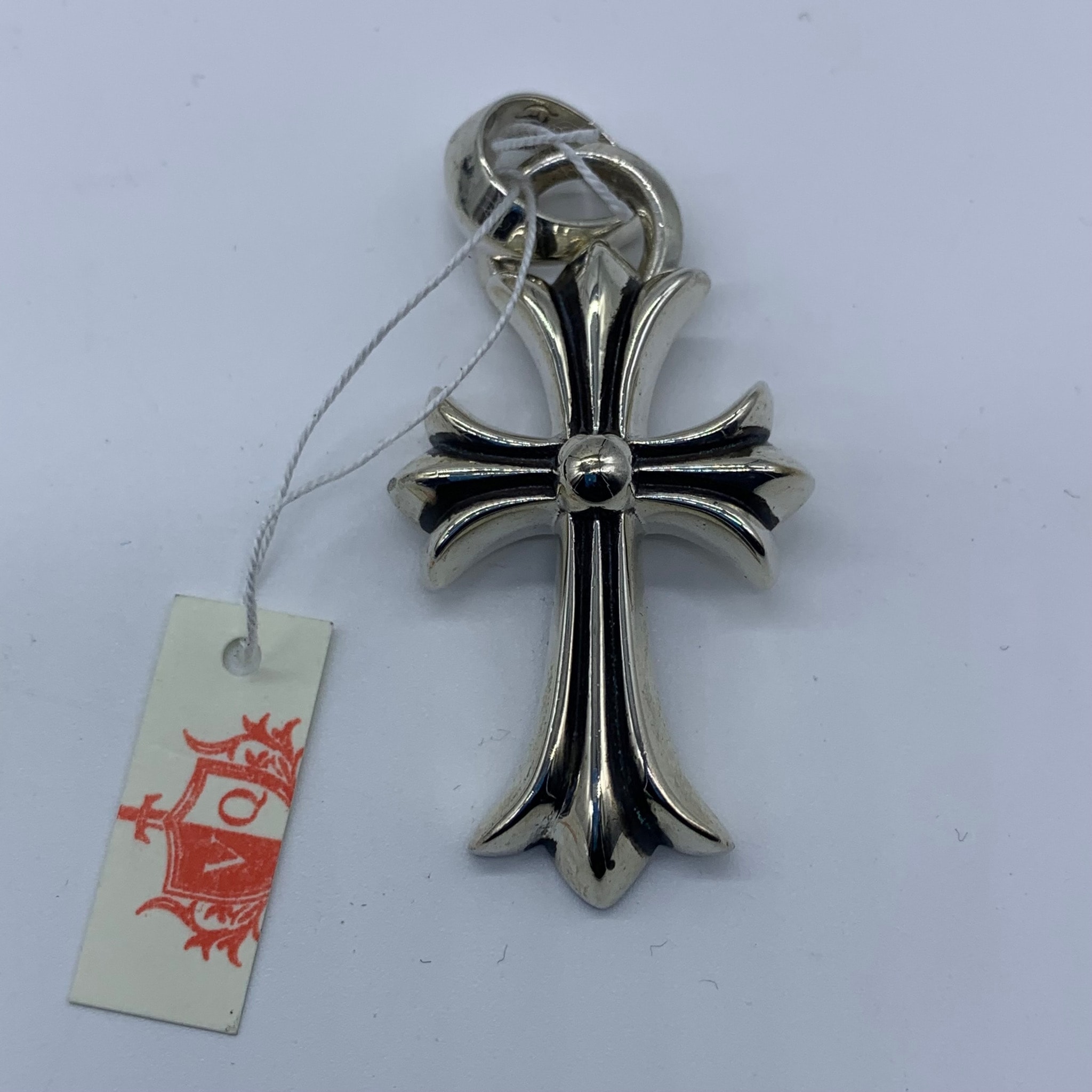 Chrome Hearts CH Cross Small W Bale "Silver"