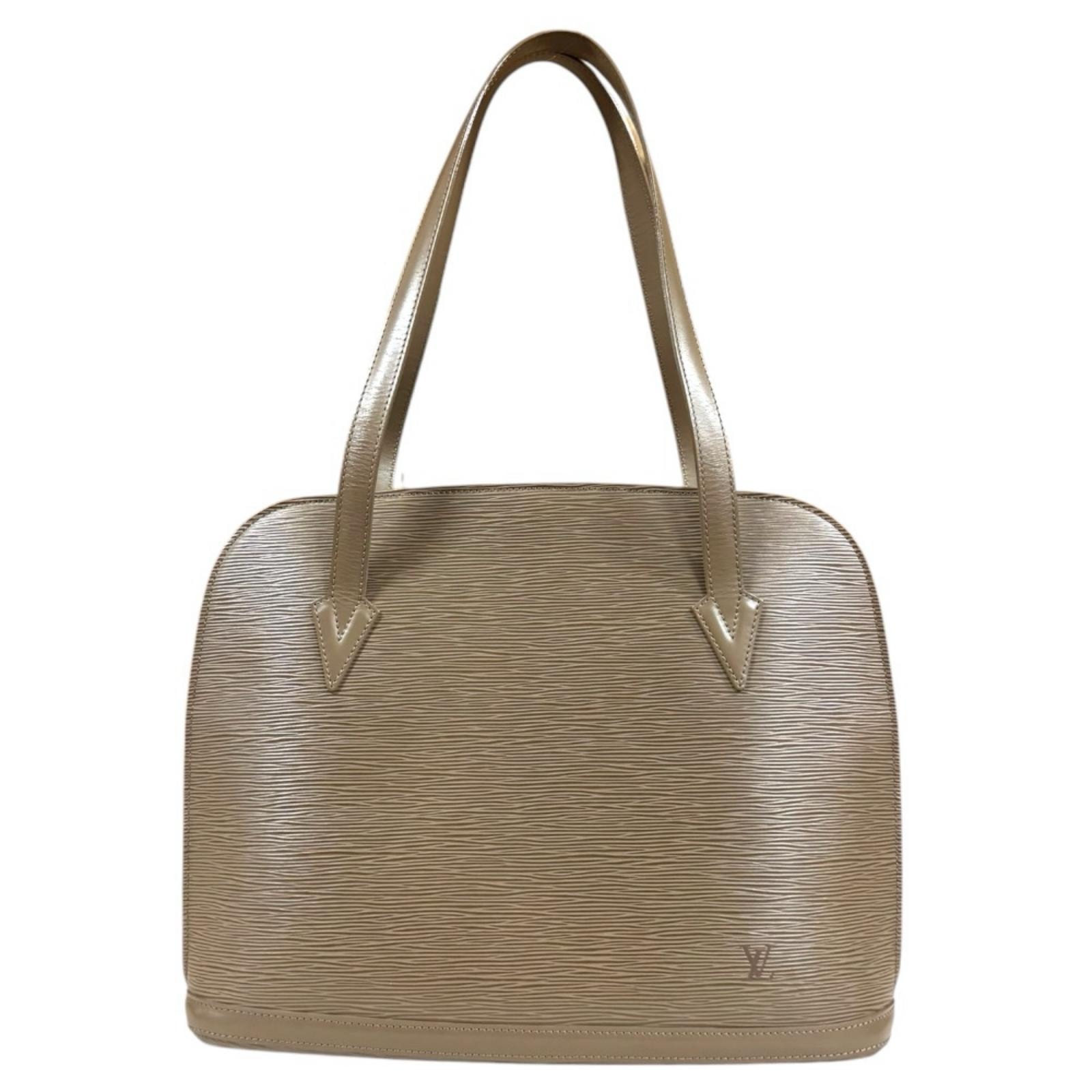 ルイヴィトン リュサック エピ ショルダーバッグ エピレザー M5228C グレー レディース LOUIS VUITTON  中古