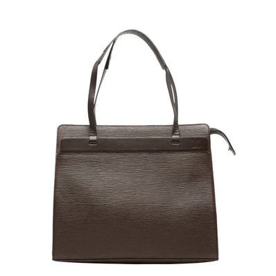 ルイ ヴィトン エピ クロワゼット ハンドバッグ M5249D モカ ブラウン レザー レディース LOUIS VUITTON 【中古】