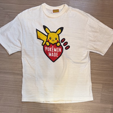 HUMAN MADE x Pokemon Made Graphic T-Shirt (Pikachu) Online Store "White"