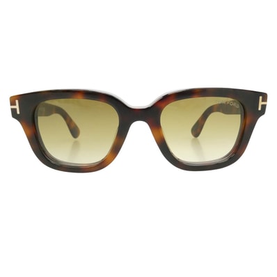 TOM FORD トムフォード TF1274-D ウェリントン アジアンフィット カラーレンズ アイウェア メガネ サングラス ブラウン系 49□20145【極上美品】【中古】