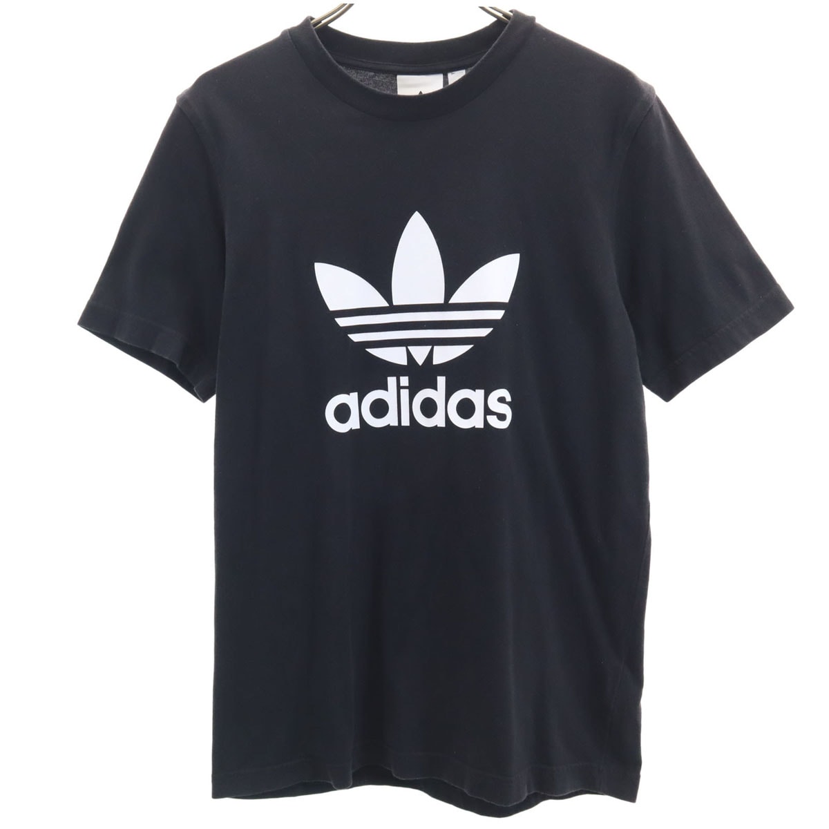 adidas Originals アディダスオリジナルス トレフォイルロゴ 半袖 Tシャツ XS ブラック