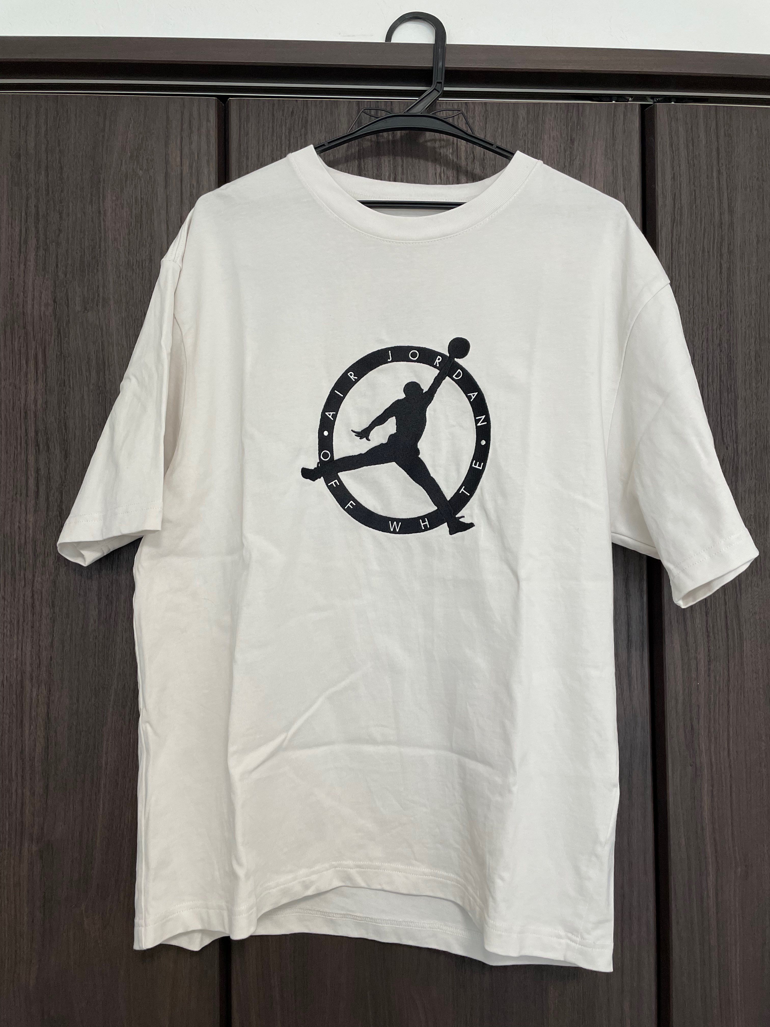 Air Jordan Off-WhiteTM️ Short Sleeve T-shrit "Gray"