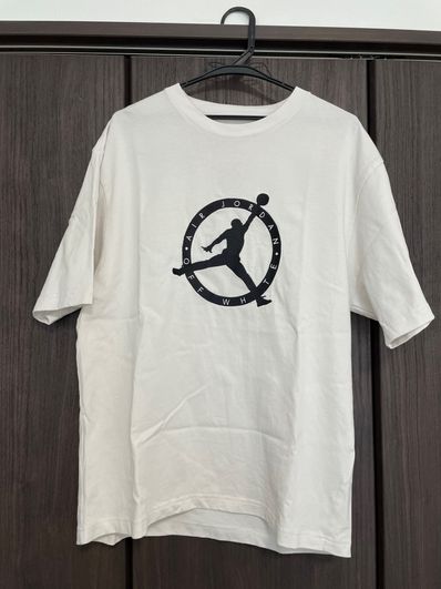 Air Jordan Off-WhiteTM️ Short Sleeve T-shrit "Gray"