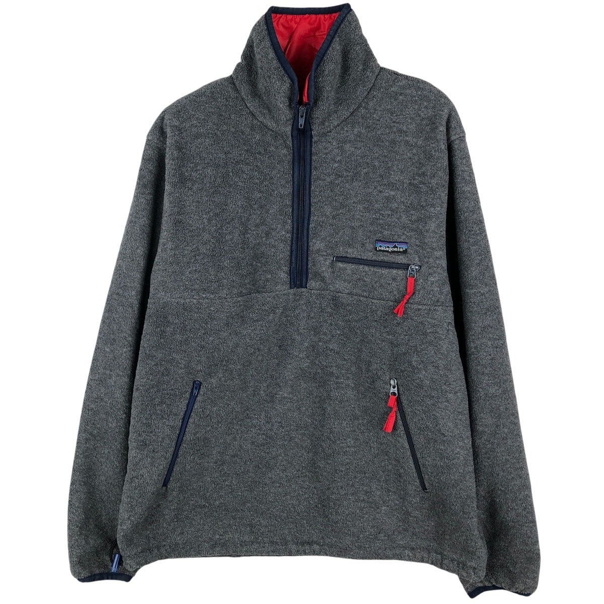 古着 80~90年代 パタゴニア Patagonia ハーフジップ フリースプルオーバー メンズL相当 ヴィンテージ/evb032955