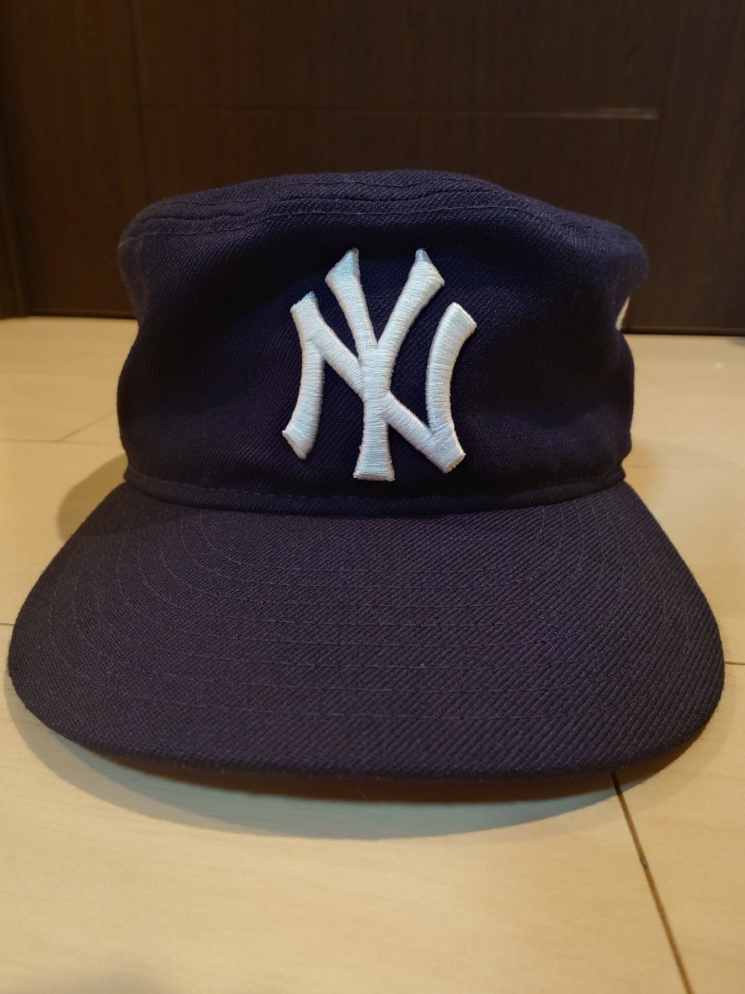 希少 NEW ERA Pill Box New York Yankees World Series All Star Game Cap ニューエラ 刺繍 キャップ 