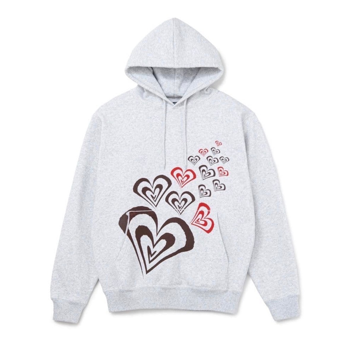 SOL soonerorlater Spread Heart Hoodie "Grey"
