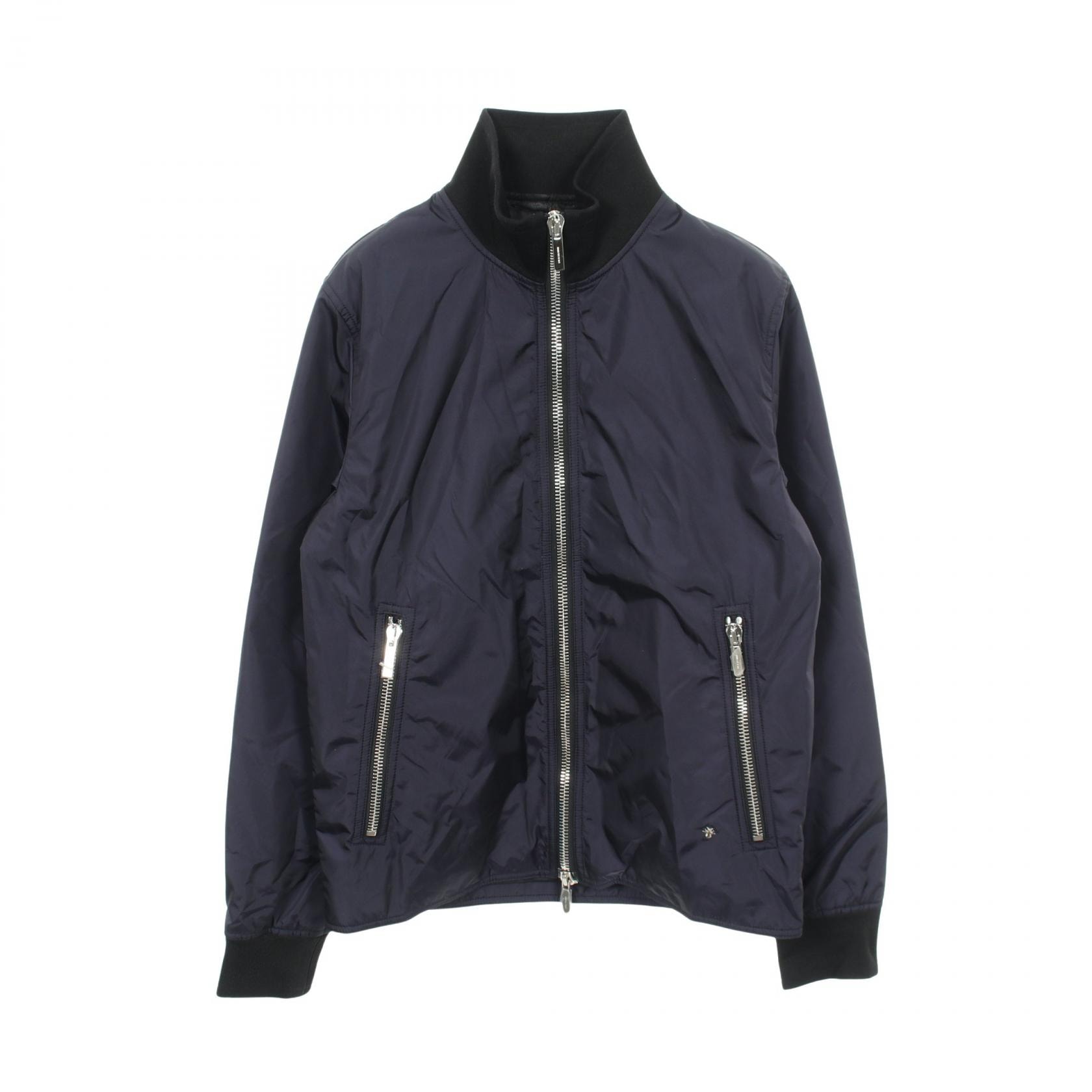 ディオール Dior ブルゾン 衣料品 アウター ナイロン メンズ ネイビー系 / ブラック系 【中古】