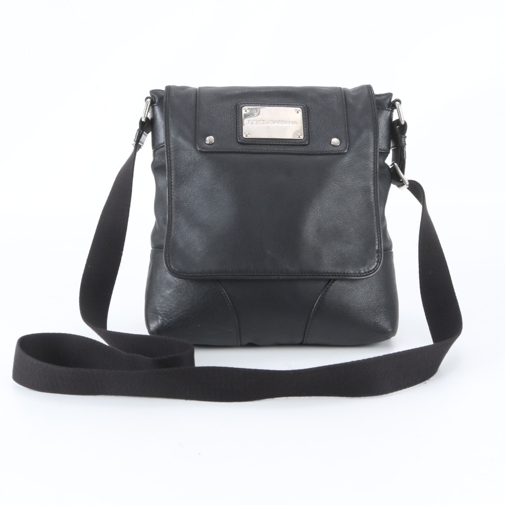 ■美品 ドルチェアンドガッバーナ ショルダーバッグ レザー