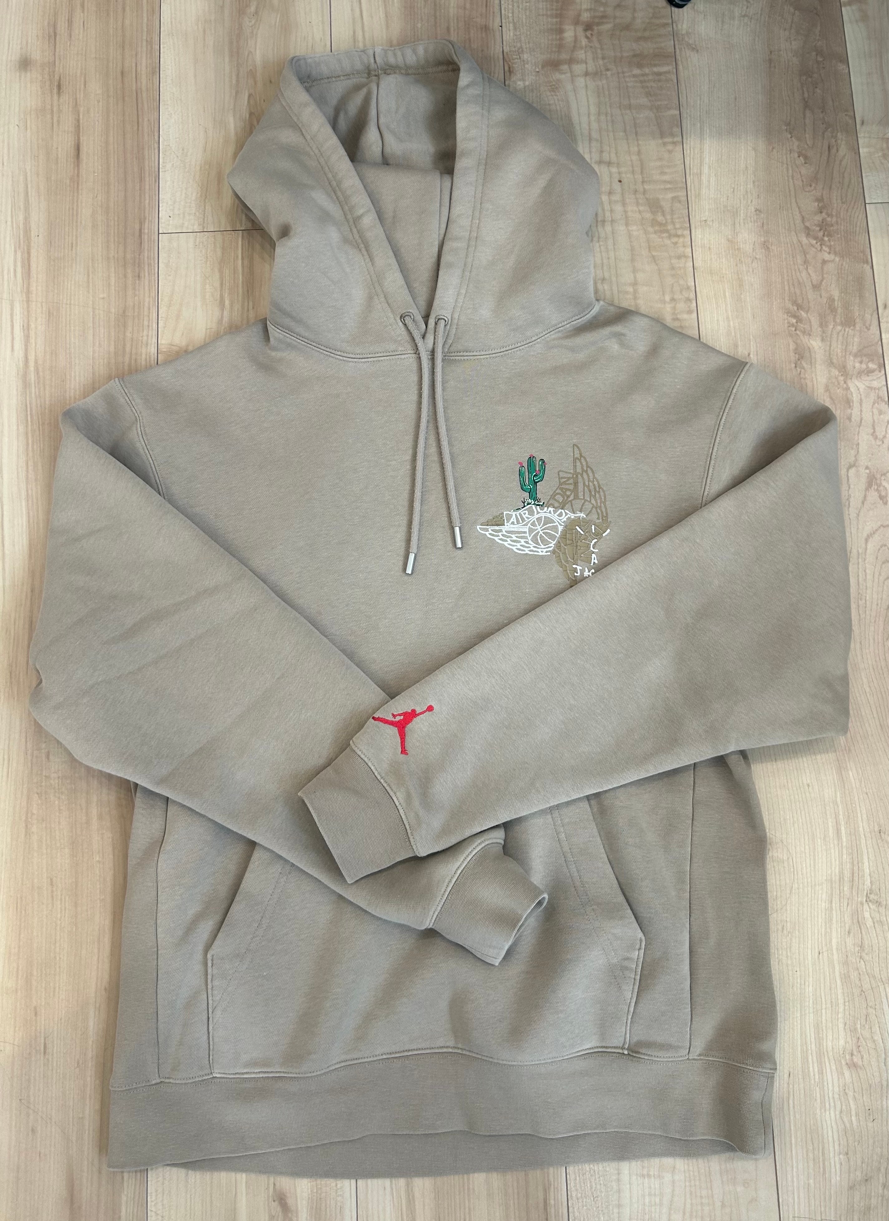 Air Jordan x Travis Cactus Jack Pullover Hoodie "Khaki Desert"