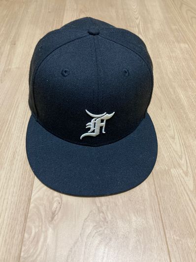 FEAR OF GOD ESSENTIALS New Era Fitted Cap (FW20) "Black"