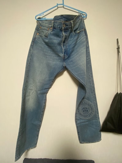 Stussy × LEVI'S Embossed 501 "Denim" A52180000