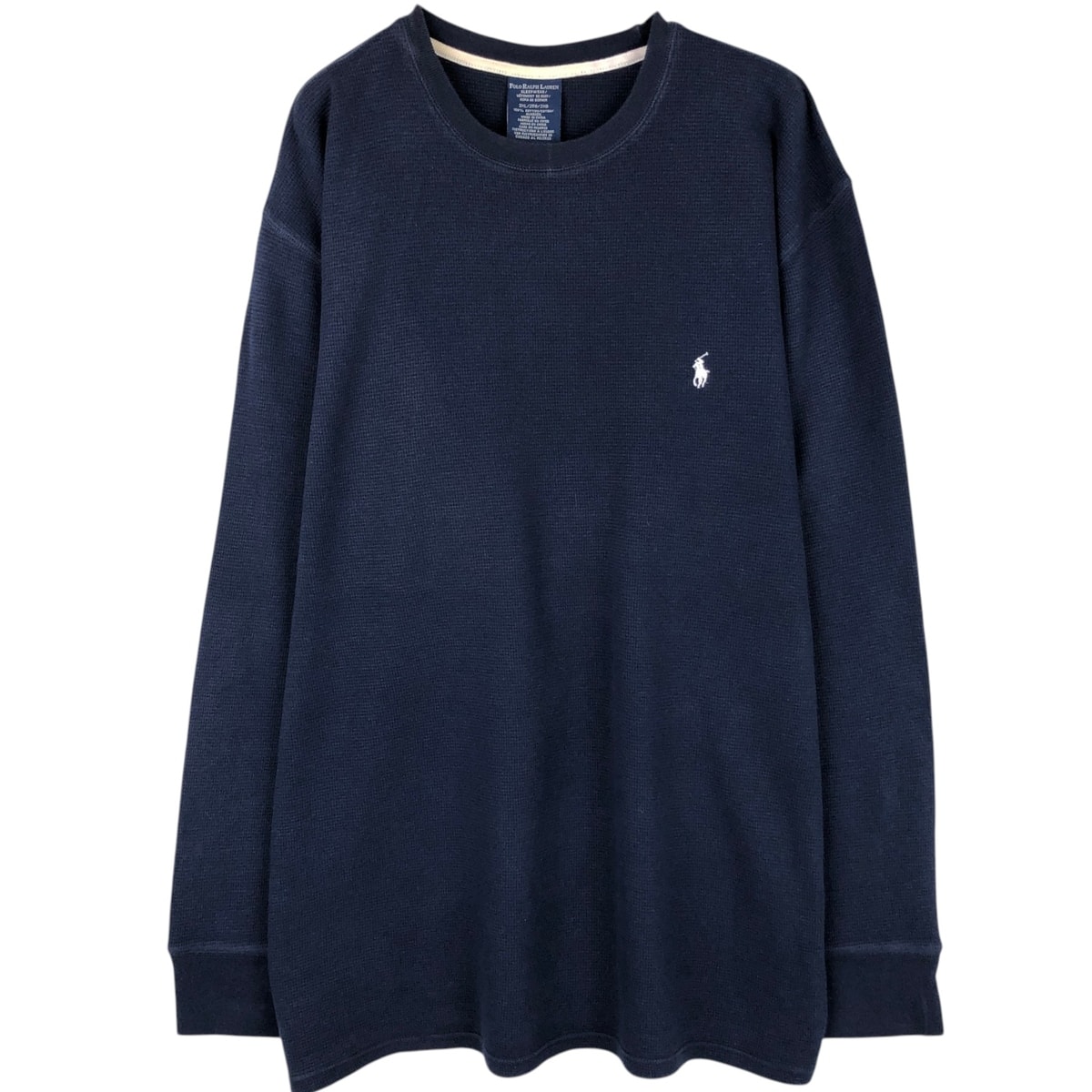 古着 ラルフローレン Ralph Lauren サーマルロンT ワッフル メンズXXL相当/eaa632414