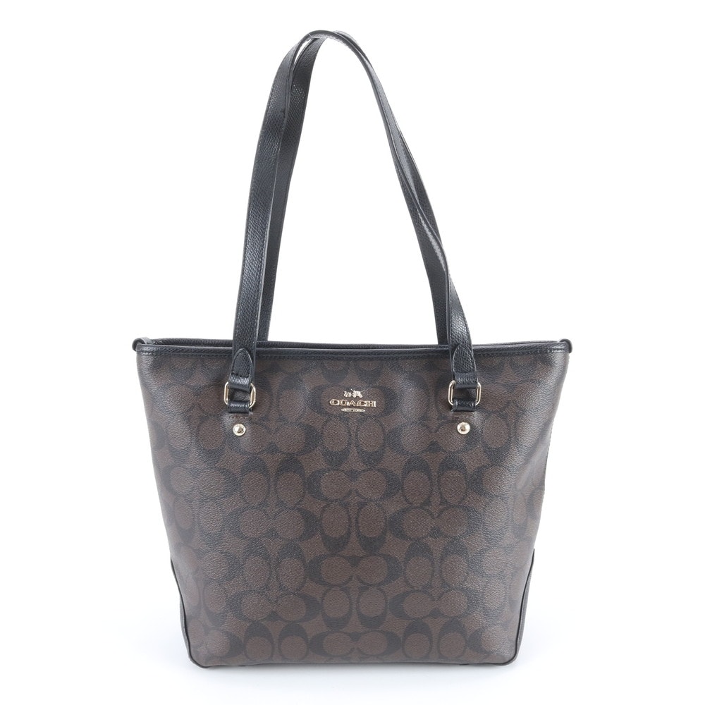 ■美品 コーチ シグネチャートート バッグ